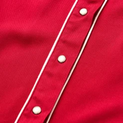 Sleeveless Retro Western Shirt