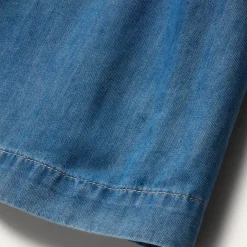 Smile Pocket Denim Dress