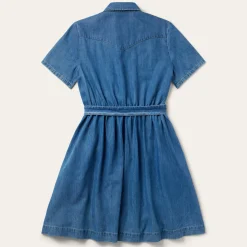 Smile Pocket Denim Dress