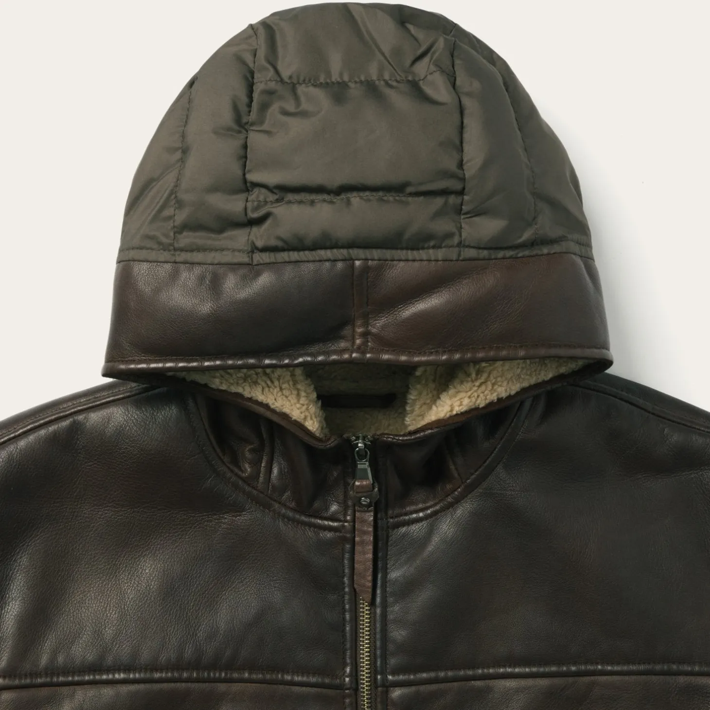 Stetson Hooded Suede Jacket