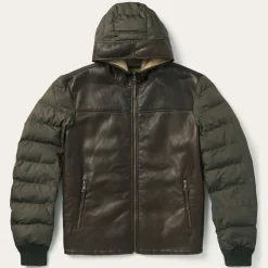 Stetson Hooded Suede Jacket