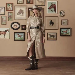Stetson & THE GREAT. Floral Cowboy Boot