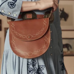 Stetson & THE GREAT. Saddle Stitch Bag