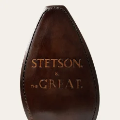 Stetson & THE GREAT. Suede Cowboy Boot