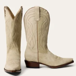 Stetson & THE GREAT. Suede Cowboy Boot