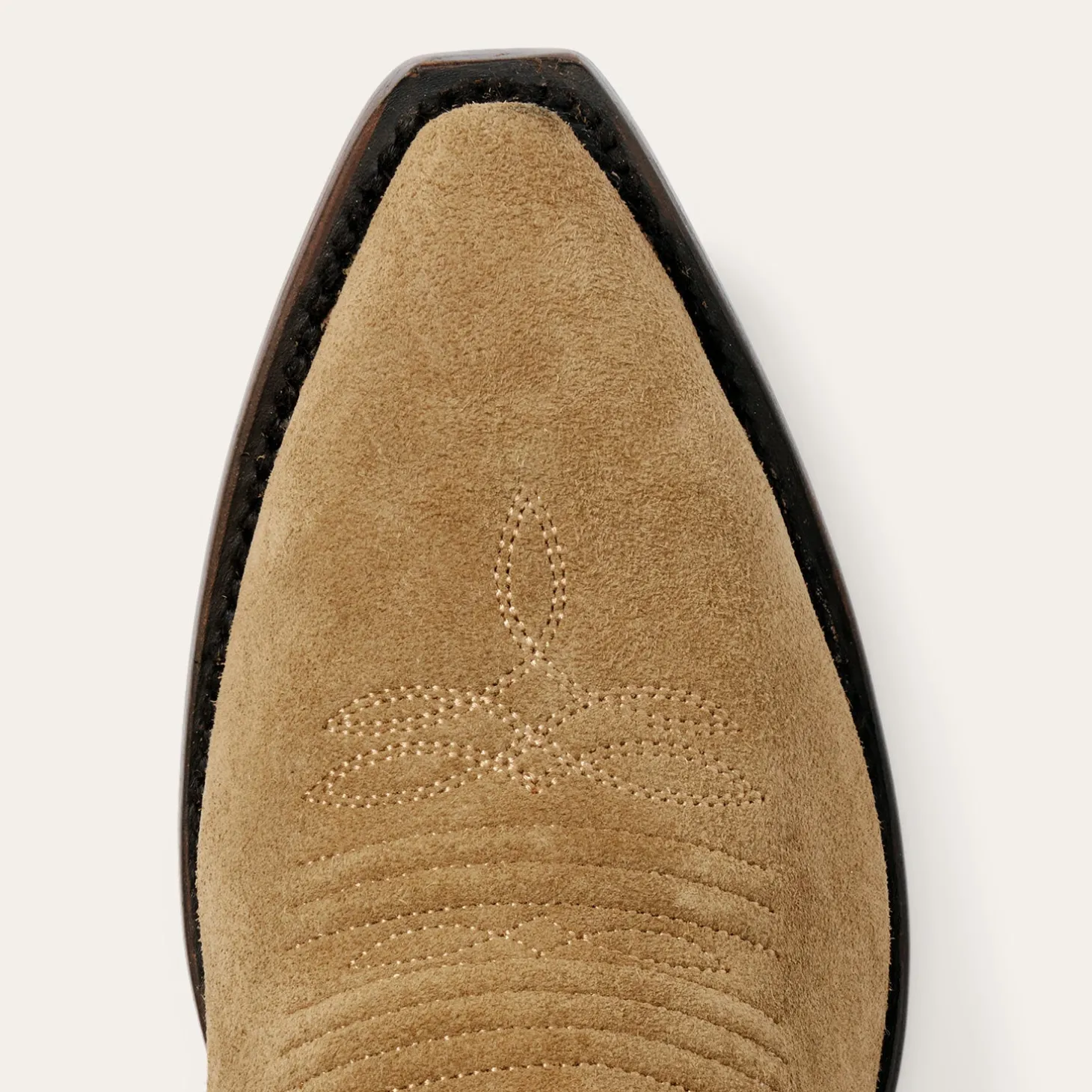 Stetson & THE GREAT. Suede Cowboy Boot
