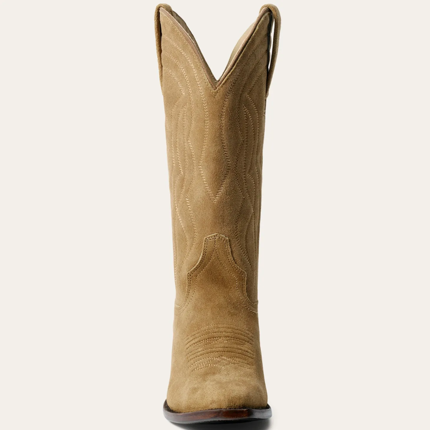 Stetson & THE GREAT. Suede Cowboy Boot