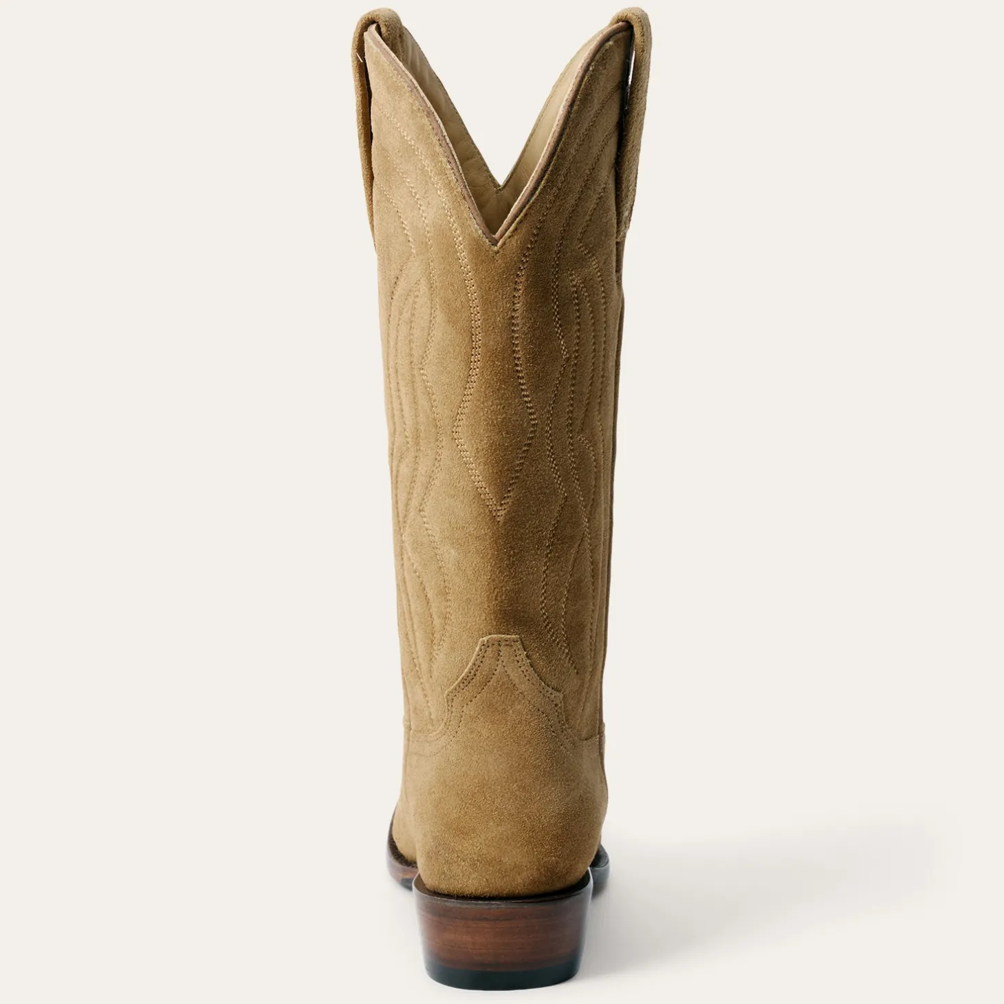 Stetson & THE GREAT. Suede Cowboy Boot