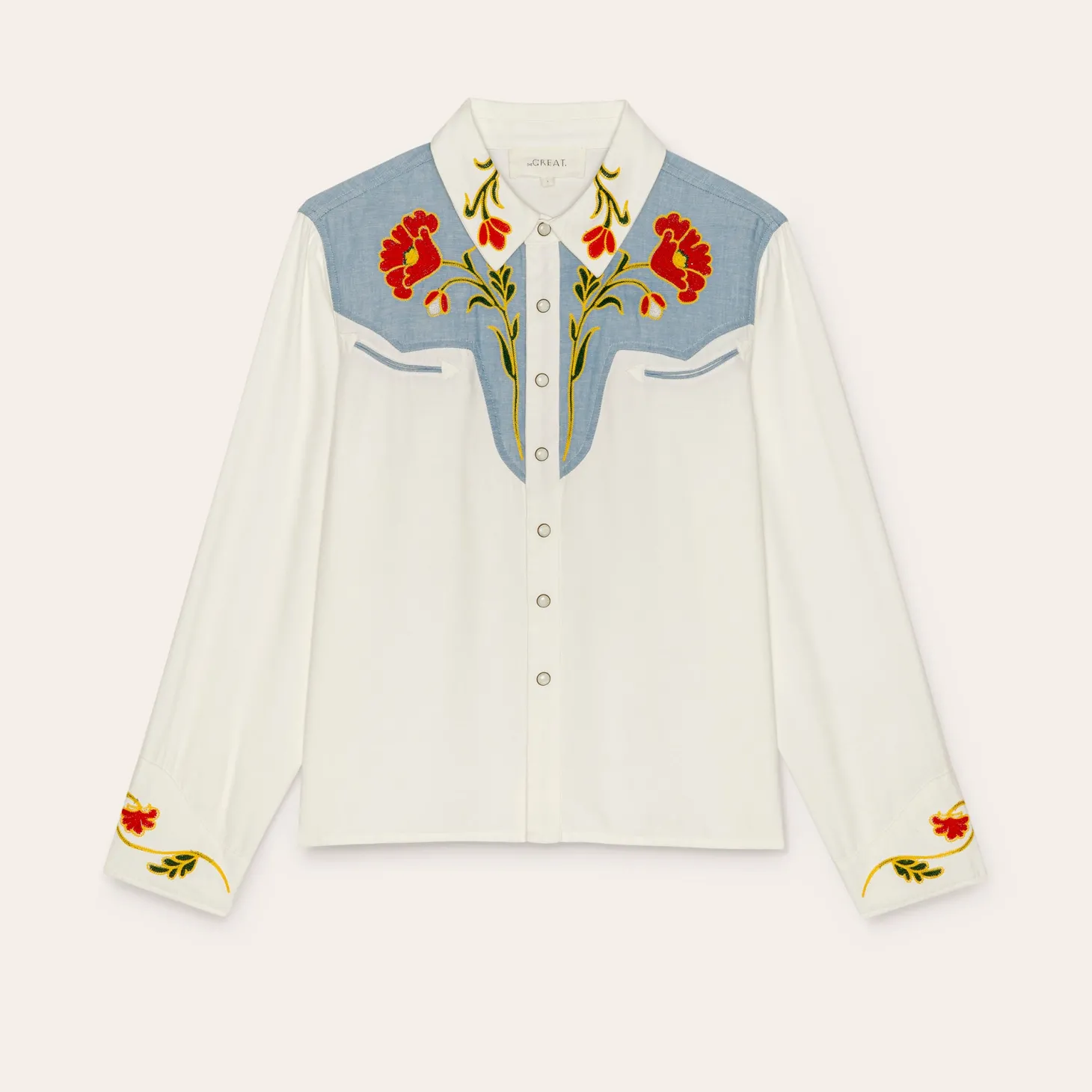 Stetson & THE GREAT. The Embroidered Western Shirt