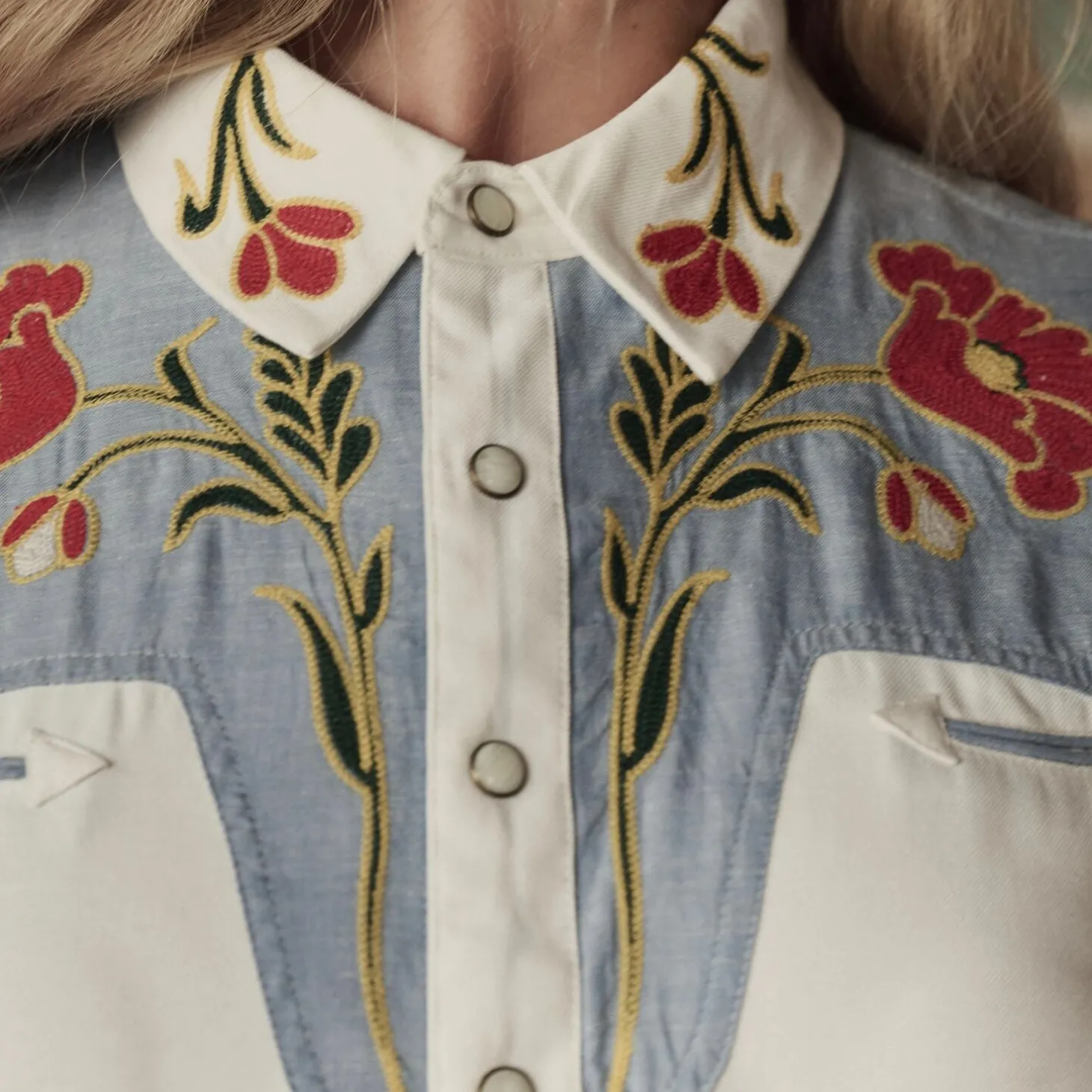 Stetson & THE GREAT. The Embroidered Western Shirt