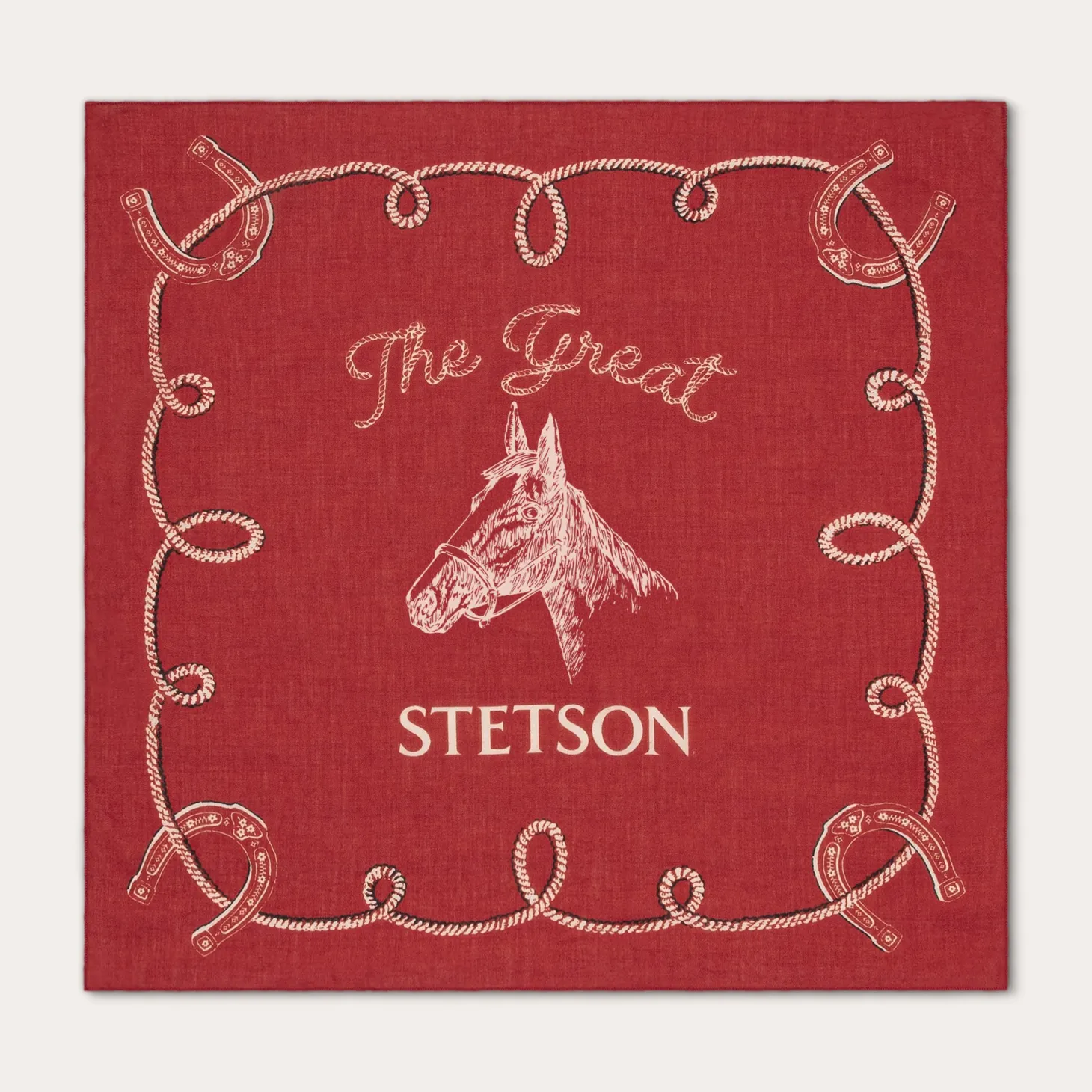 Stetson & THE GREAT. The Stetson Western Bandana