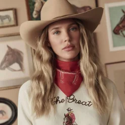 Stetson & THE GREAT. The Stetson Western Bandana