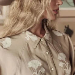 Stetson & THE GREAT. The Western Embroidered Herd Dress