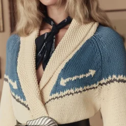 Stetson & THE GREAT. The Western Riding Cardigan Sweater