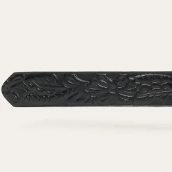 Stetson & THE GREAT. Tooled Leather Concho Belt