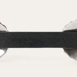 Stetson & THE GREAT. Tooled Leather Concho Belt