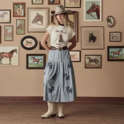 Stetson & THE GREAT. Tooled Waist Belt