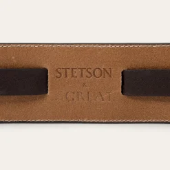 Stetson & THE GREAT. Tooled Waist Belt