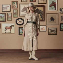 Stetson & THE GREAT. Tooled Waist Belt