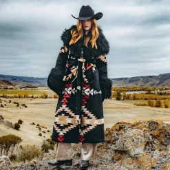 Stetson x Lindsey Thornburg Shearling Duster
