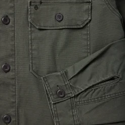 Stretch Canvas Jac-Shirt