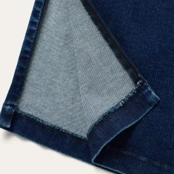 Stretch Denim Pencil Skirt