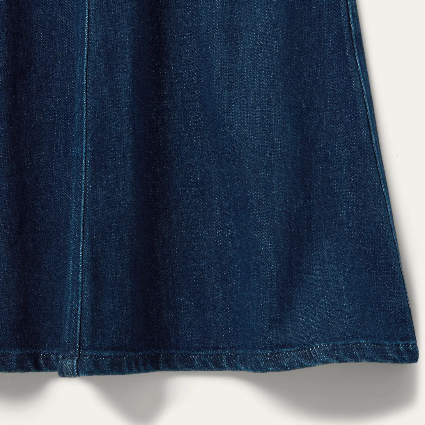 Stretch Denim Tank Dress
