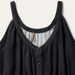 Stripe Border Sleeveless Dress