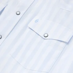 Stripe Oxford Western Shirt