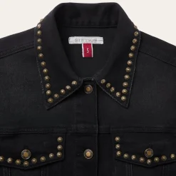 Studded Denim Jacket
