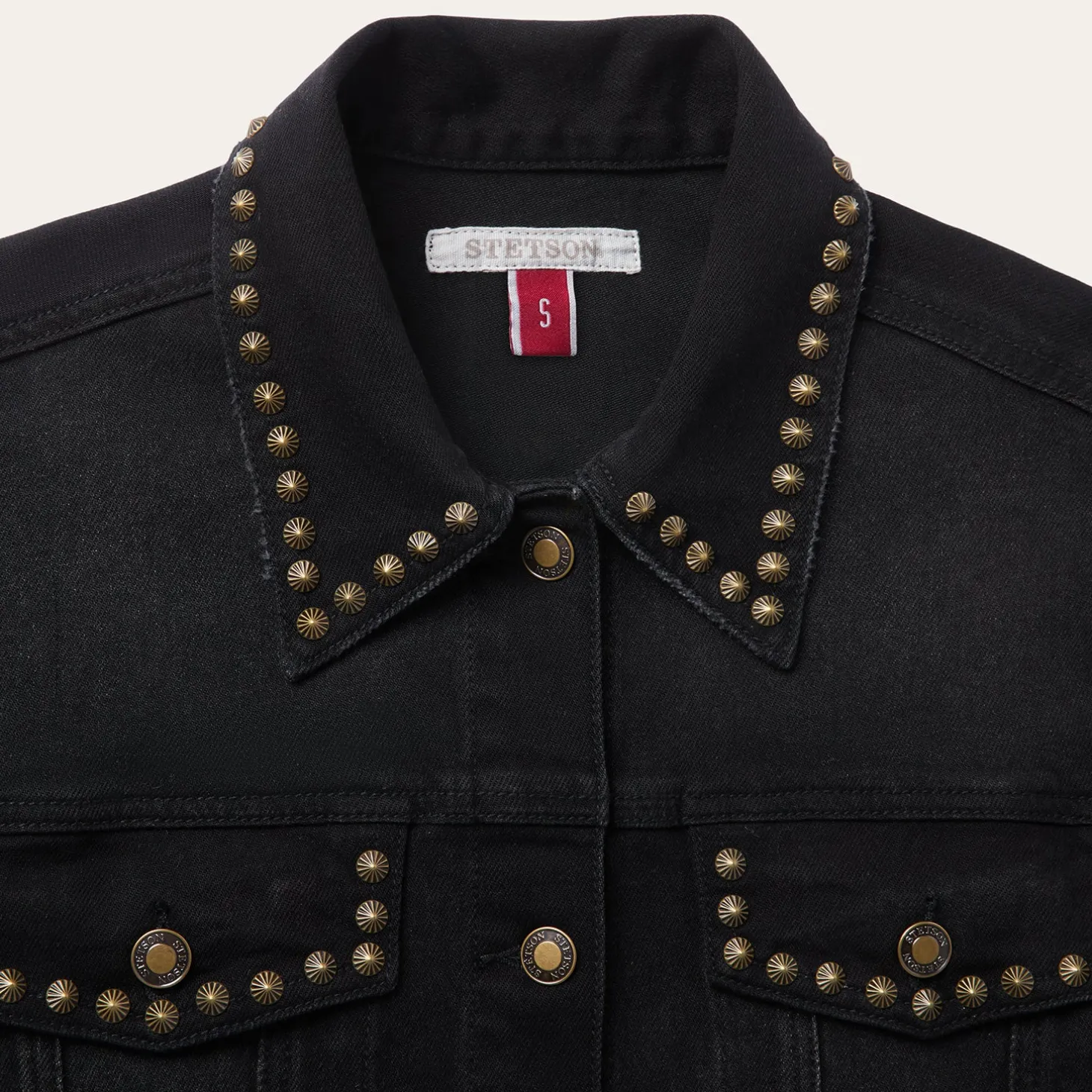 Studded Denim Jacket