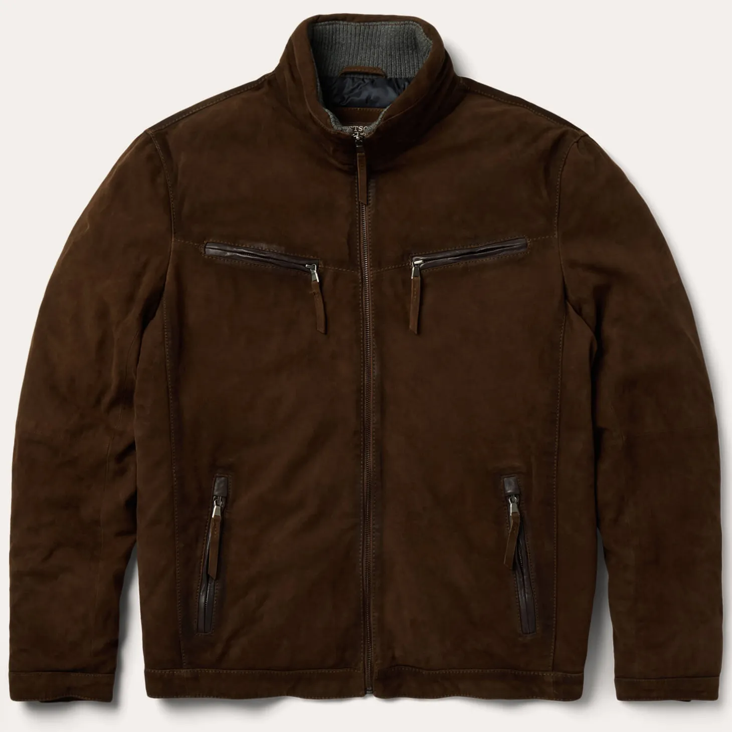Suede Moto Jacket
