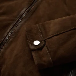 Suede Moto Jacket