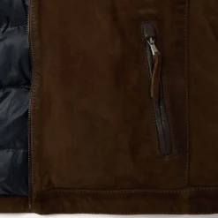 Suede Moto Jacket