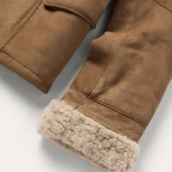 Suede Shearling Jacket