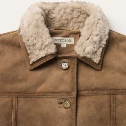 Suede Shearling Jacket