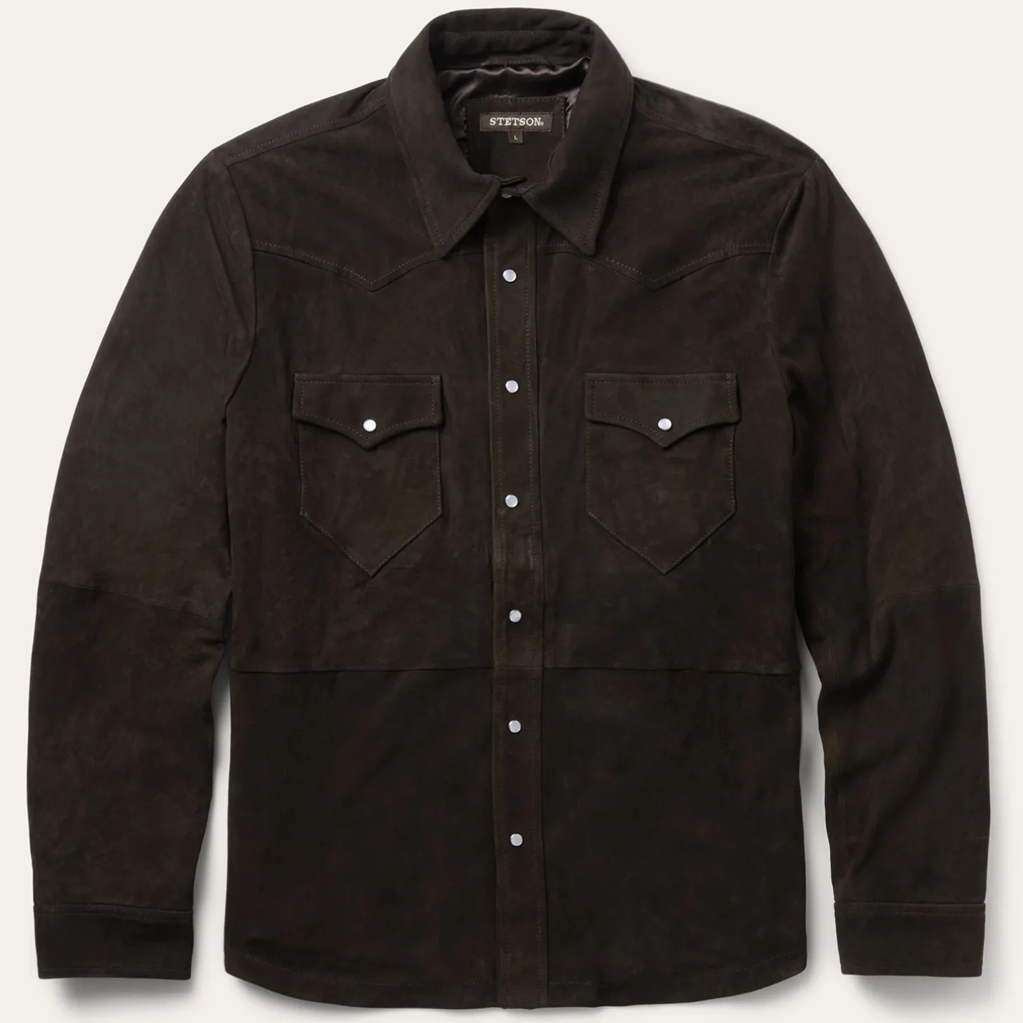 Suede Shirt Jacket