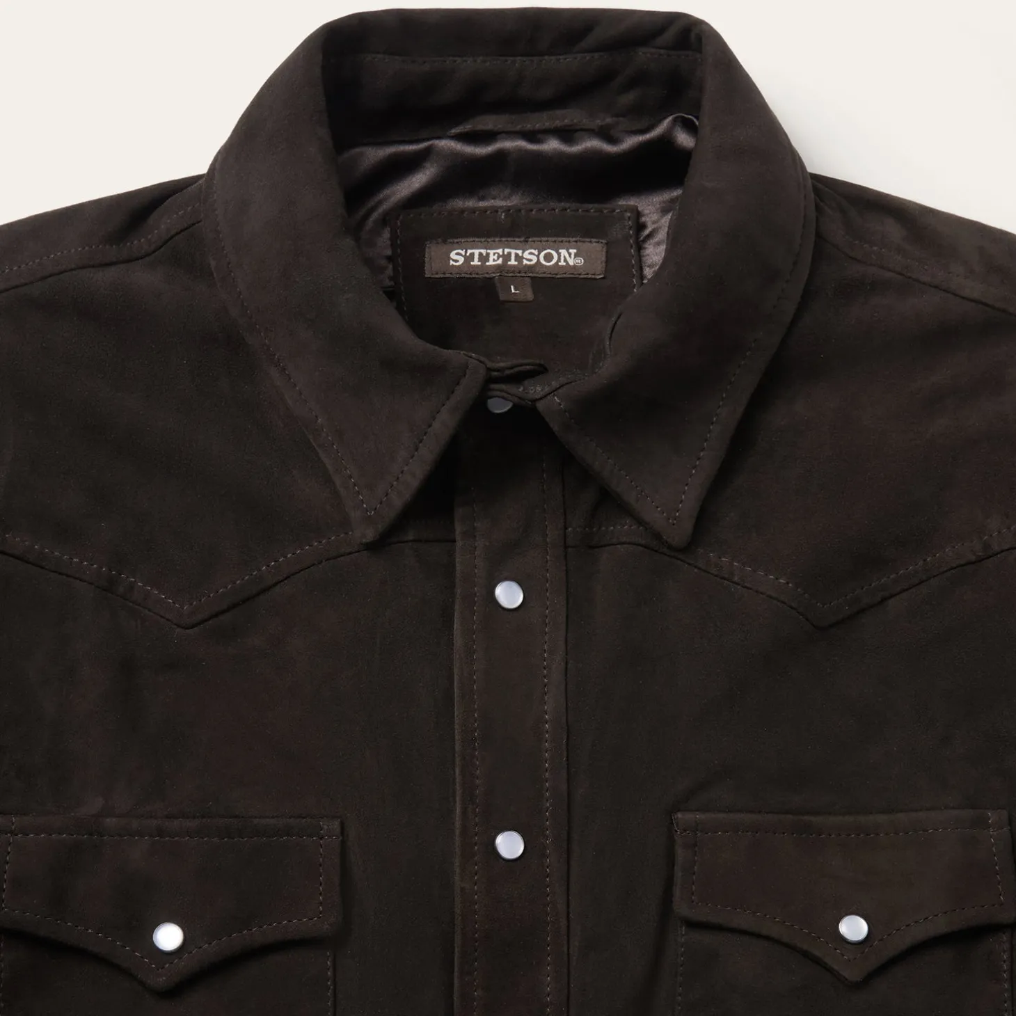 Suede Shirt Jacket