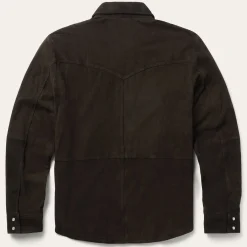 Suede Shirt Jacket