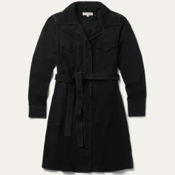 Suede Western Shirt Dress