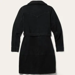 Suede Western Shirt Dress