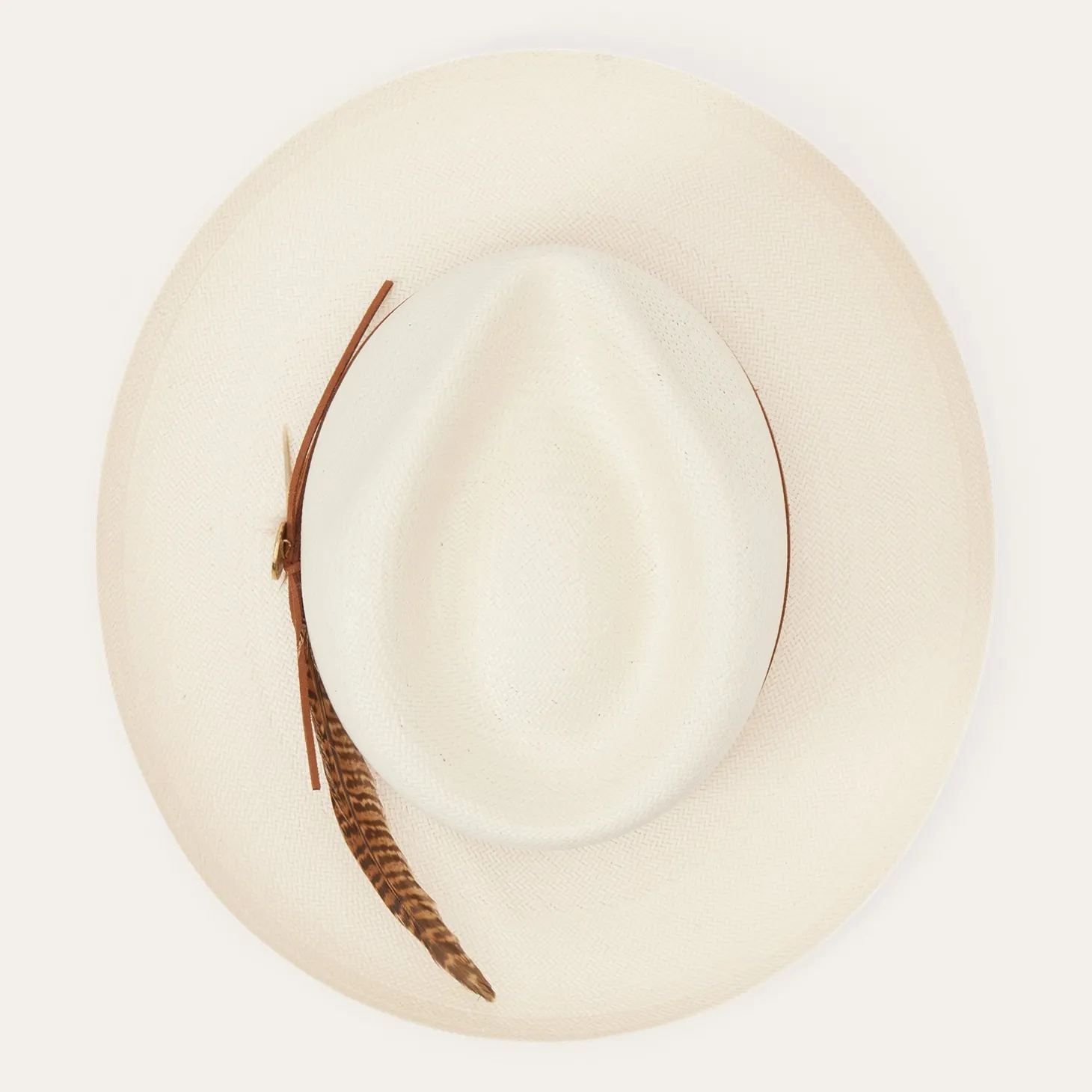 Tallahassee Shantung Straw Fedora