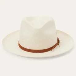 Tallahassee Shantung Straw Fedora
