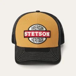 Tan Americana Trucker Cap