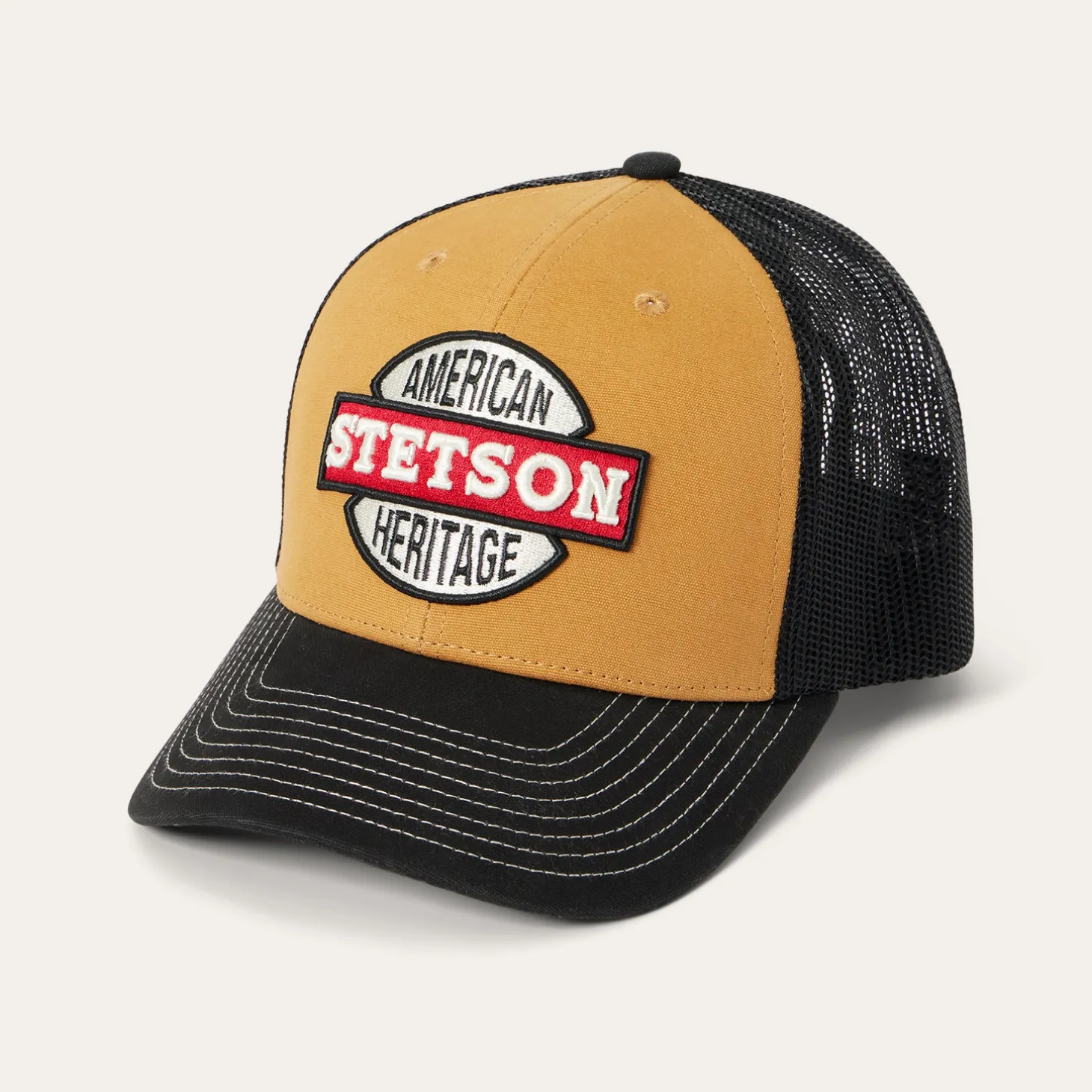 Tan Americana Trucker Cap