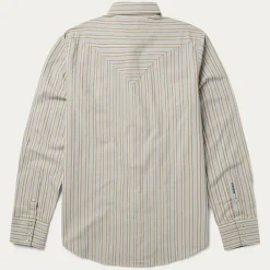 Ticking Stripe Western Shirt