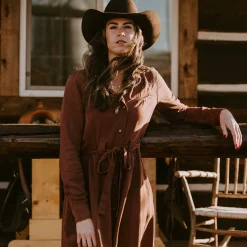 Tobacco Western Dress