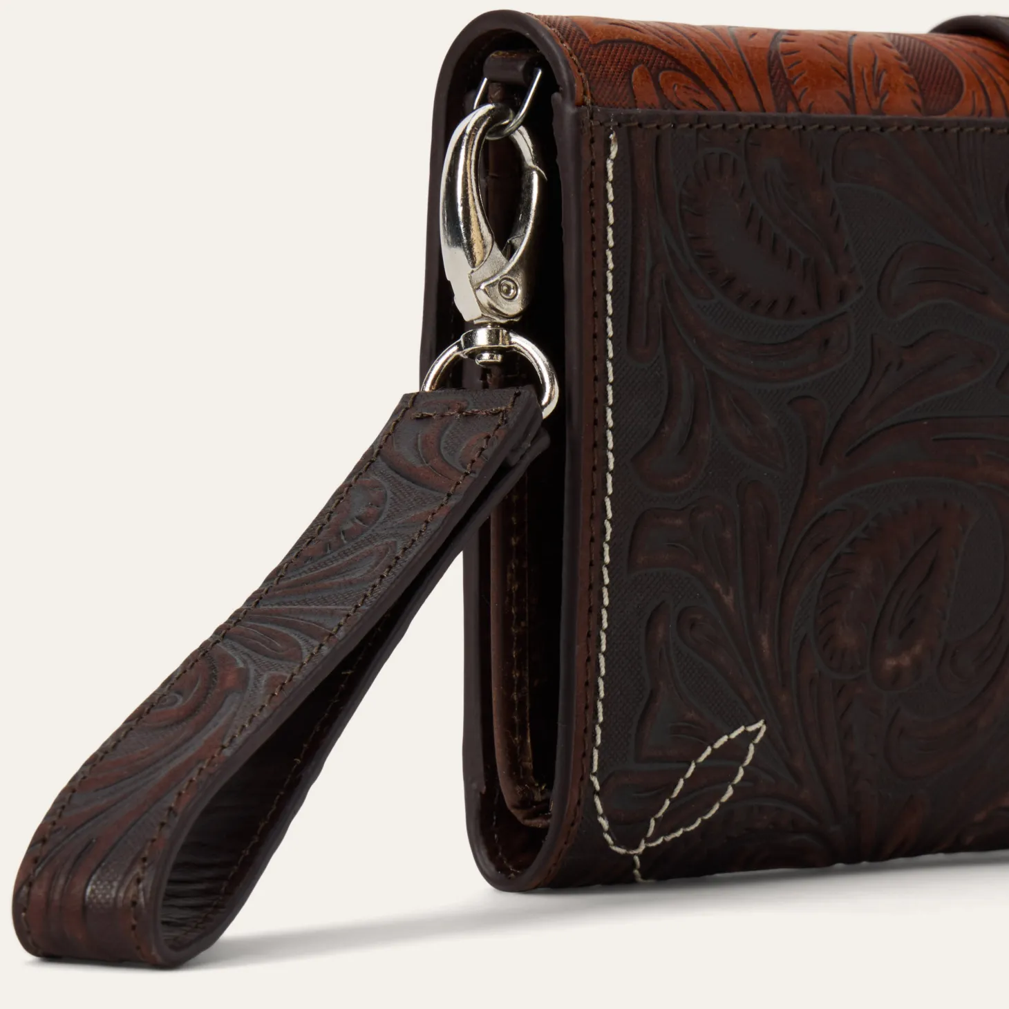 Tooled Clutch Wallet