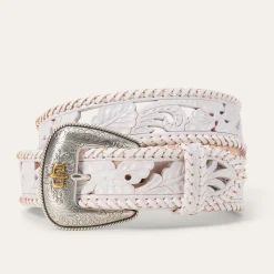 Tooled Laced Edge Belt