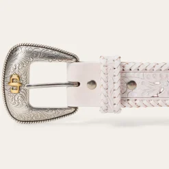 Tooled Laced Edge Belt